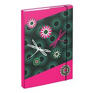 A4 Baagl Flowers - Desky na sešity