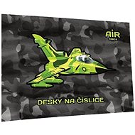 OXYBAG Fighter jet, 25 x 18 cm - Desky na sešity