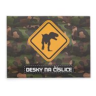 OXYBAG T-rex, 25 x 18 cm - Desky na sešity