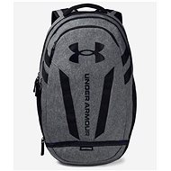 Under Armour Hustle 5.0 Backpack- BLACK/GREY - Sports Backpack