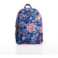 LiliÓ Folkloric fun Slate blue - City Backpack