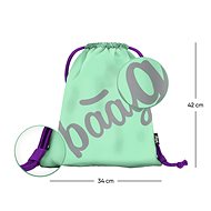 BAAGL Bag Skate Mint - Drawstring Bag