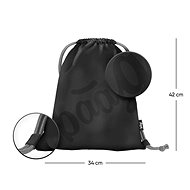 BAAGL Shoe bag Logo black - Drawstring Bag