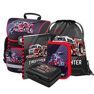 5-part Baagl Firefighters - School Set
