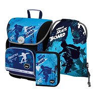 3-piece Baagl Ergo Skateboard - School Set