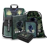 5-piece Baagl Zippy Panter - School Set