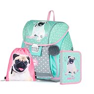 3-piece Oxybag PREMIUM LIGHT ISHA My love Pet - School Set