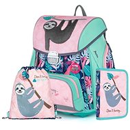 3-piece Oxybag PREMIUM Sloth - School Set