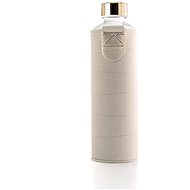 EQUA Mismatch Beige 750 ml with leather cover - Drinking Bottle