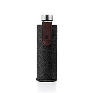 EQUA Mismatch Chocolate Night 750 ml with felt wrapper - Drinking Bottle