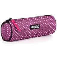 Oxybag round Violet dots - School Case