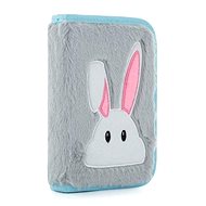 Oxybag 2 chlopně plyšový efekt Oxy Bunny - Pencil Case