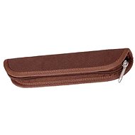 Stil solid colour S - 2 rubber bands brown - School Case