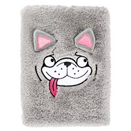 BAAGL Doggie, plyšový, A5 - Zápisník