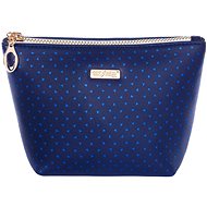 square Blue triangles - Make-up Bag