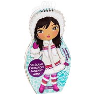Dress up Eskimo dolls Anouk - colouring pages - Colouring Book