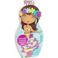 Dress up Tahitian Mohea dolls - colouring pages - Colouring Book