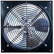 MakTrade MF200G10B multipurpose fan, 230 V, 36 W, 410 m3, black matt - Bathroom Exhaust Fan