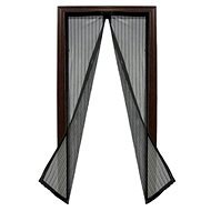 Malatec 12523 Moskytiéra do dverí s magnetkami 80/90/100 × 210/220 cm čierna - Sieťka na okno