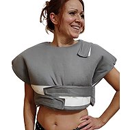 Priessnitzuv shoulder chest wrap L/XL grey - Priessnitz Wrap