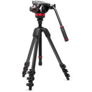 Manfrotto 502 HEAD & 055 CF 4 SEC VIDEO - Mounting Stand