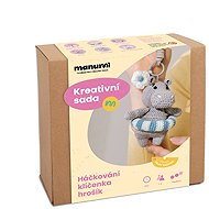 Manumi Creative set for crocheting a pendant Hippo - Creative Kit