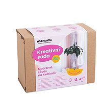 Manumi Creative set for making a macramé pot hanger - Creative Kit