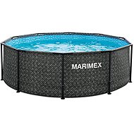 MARIMEX Swimming pool with construction Florida 3,05 × 0,91 m with skimmer - RATAN motif - Pool