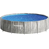 MARIMEX Swimming pool with structure Florida 3,66 × 0,99 m with skimmer - GREY WOOD - Pool