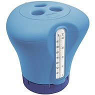 MARIMEX Float for Chlorine with Thermometer - Blue - Pool Floating Dispenser