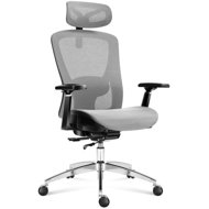 MARK ADLER Swivel chair Expert 5.3 Grey Mesh - Office Armchair