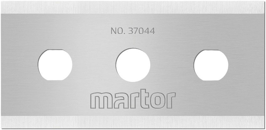 Industrial double-edged blade, Martor, square - 37044.60/DE - Spare Blades