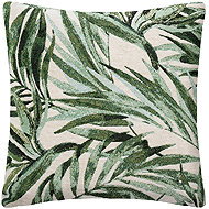 Atmosphera Jacquard pillowcase with tropical motif 40 × 40 cm - Pillowcase