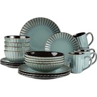 Mäser 931964 Confino Dining set 20 pcs PETROL-BROWN - Dish Set