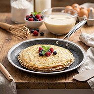 Mäser Pancake griddle 28 cm HESTIA, honeycomb unfired. surface - Pan