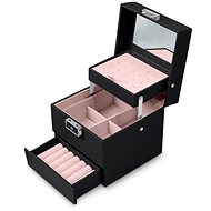 Massido Jewellery box MS - 703 black - Jewellery Box