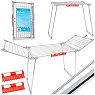 Massido Debora standing folding clothes dryer in stainless steel - Laundry Dryer
