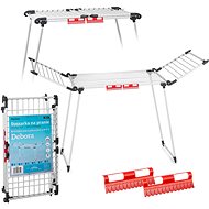 Massido Debora standing folding clothes dryer, white - Laundry Dryer