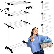Massido Delia folding clothes dryer, white - Laundry Dryer
