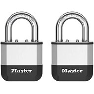 Master Lock Elite laminated padlock – PK5EURT – 52mm, 2 pcs / blister - Padlock