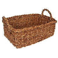 M.A.T. Square Basket with Handles, Medium 32x23x13cm Sea Grass - Organiser