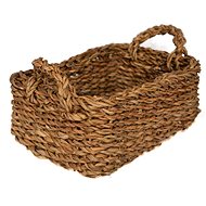 M.A.T. Square Basket with Handles, Small 28x20x11cm Sea Grass - Organiser