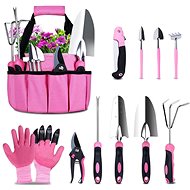 M. A. T. Group Garden tools set, 11 pcs, PINK - Garden Tool Set