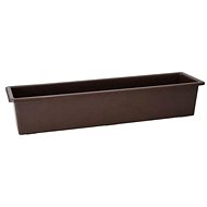 DK PLAST Self-watering chest SALVIA 60 cm, brown - Flower Box