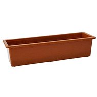 DK PLAST Self-watering box SALVIA 50 cm, terracotta - Flower Box