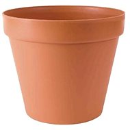PROSPERPLAST Flowerpot GLINKA 22, height 19.5cm, imitation clay pot, terracotta - Flower Pot