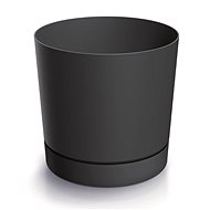 PROSPERPLAST Flowerpot TUBO P, 19.9 x 19.6cm, anthracite - Flower Pot