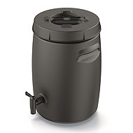 PROSPERPLAST Composter for the production of ECO fertiliser COMBIOLIQ, volume 25 l, black - Compost Bin