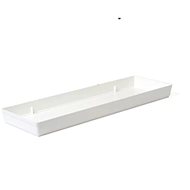 DK PLAST Bowl under the flowerpot 60cm, white - Plant Saucer