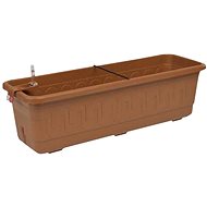 PLASTKON Self-watering box FANTAZIE 40 cm, terracotta - Flower Box
